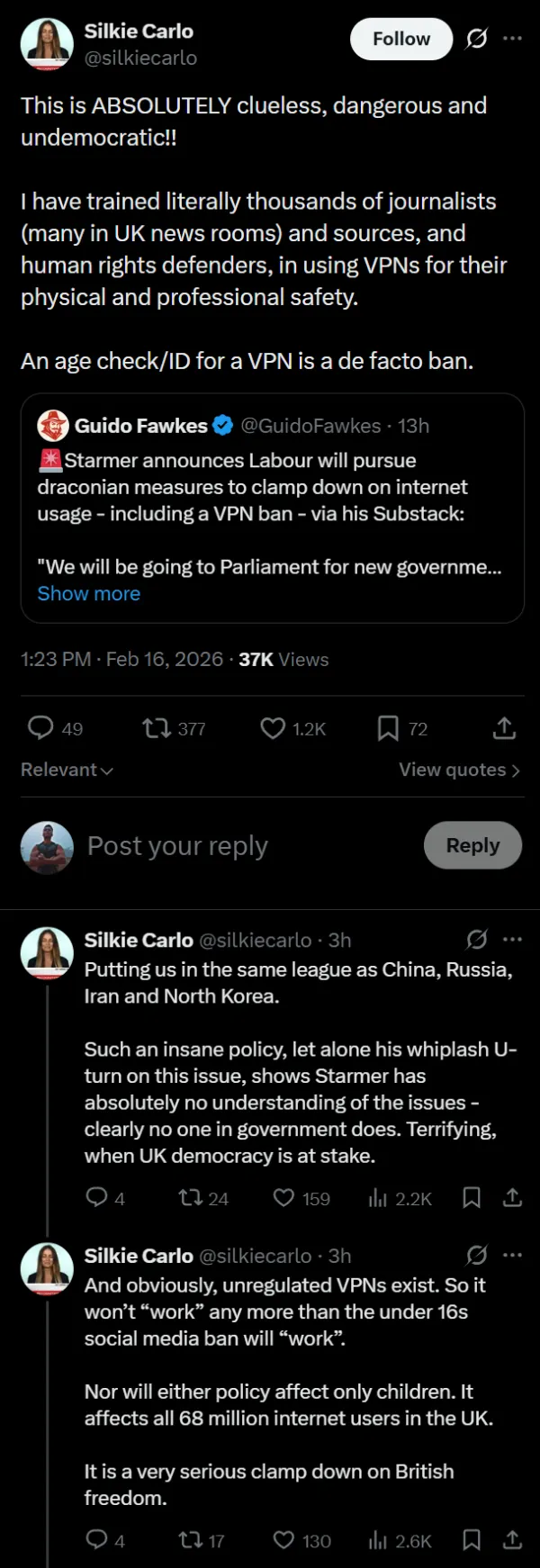 reaction-starmer-vpn-ban-children