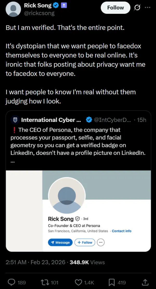 rick-song-post-linkedin-profile-pic-controversy