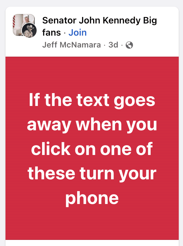 Solución alternativa para el error de texto en Facebook.