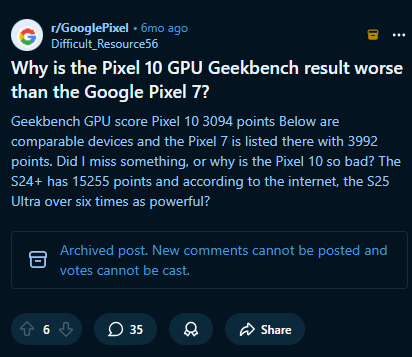 Pixel-10-GPU-geekbench-scores