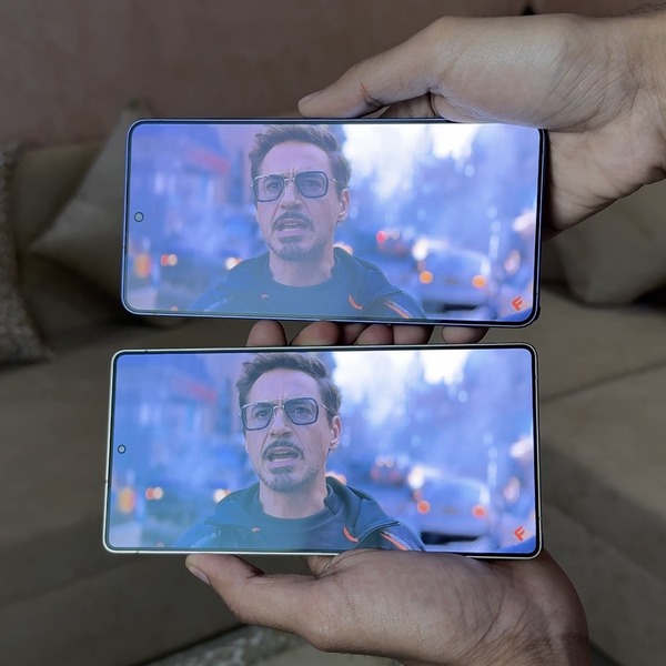 Worse quality on S26 Ultra display.