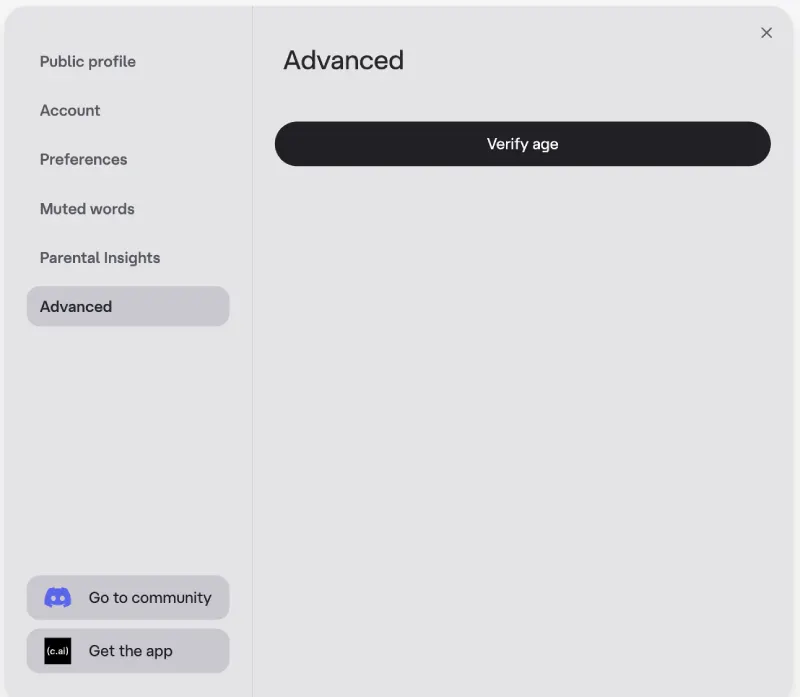 character-ai-age-verification-settings