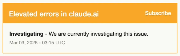 claude-ai-elevated-errors-status-march-3