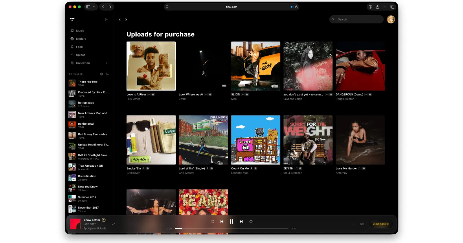 TIDAL users can now buy music directly from artists and download high ...