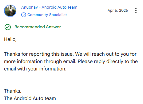 Problemas de clasificación de Spotify en Android Auto