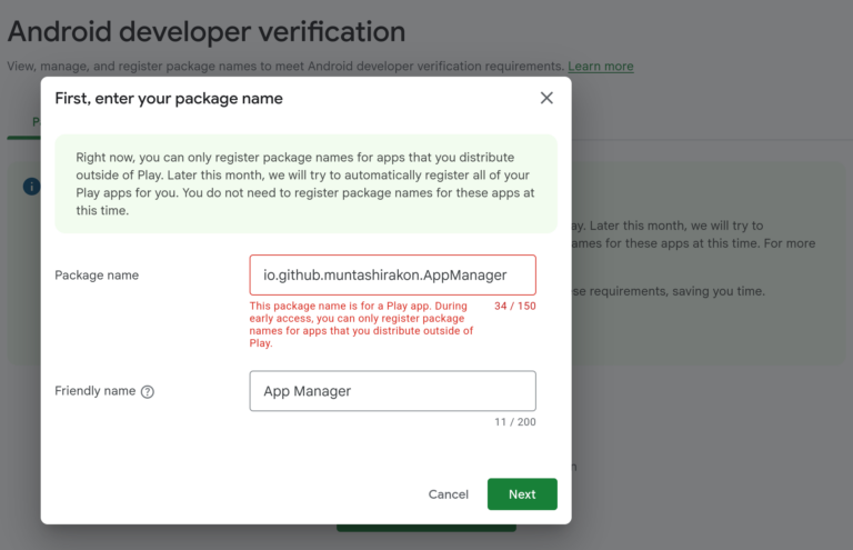 Google tweaks Android developer verification after App Manager creator ...