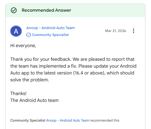 Galaxy-S26-Android-Auto-disconnection-issues-fixed