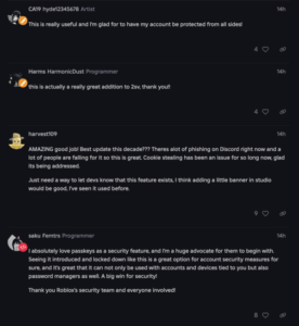 Roblox Introduces Enhanced Protection With Advanced 2FA Or Passkeys For Roblox Comments Reactions 276x300 