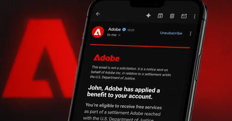 Adobe begins rolling out 2 free months of service as part of $75M DOJ settlement