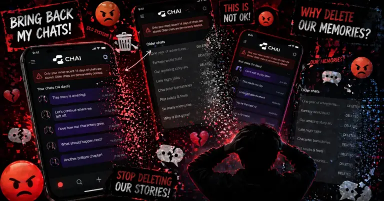 CHAI app founder confirms old message history is coming back after user backlash [Updated]
