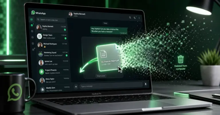 Mac users say WhatsApp drag and drop is deleting original files