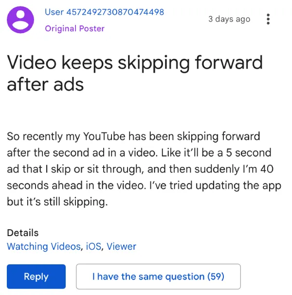 youtube-video-skips-forward-after-skipping-ads