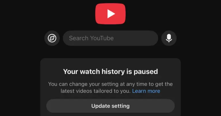 YouTube users report blank home page as watch history enforcement resurfaces, workaround available