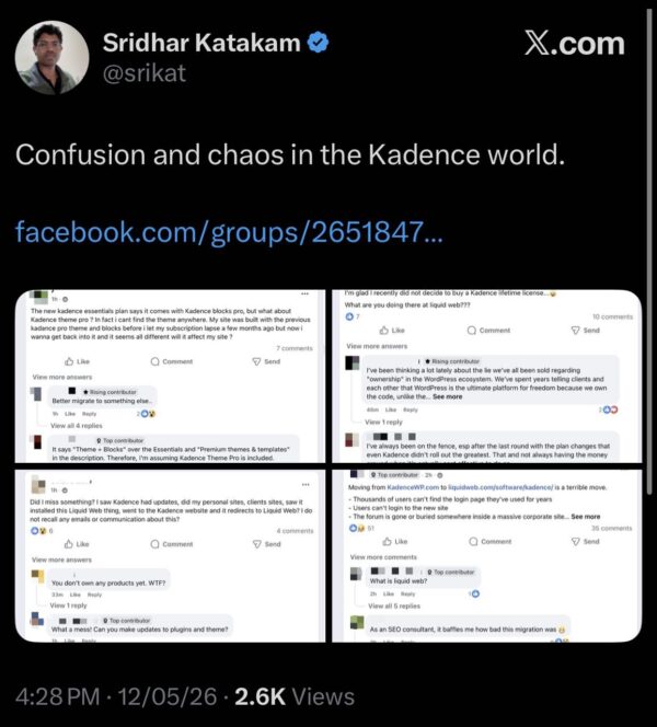 kadence confusion