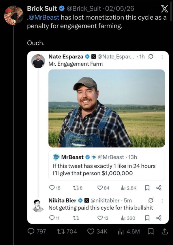 NikitaBier to Mr Beast