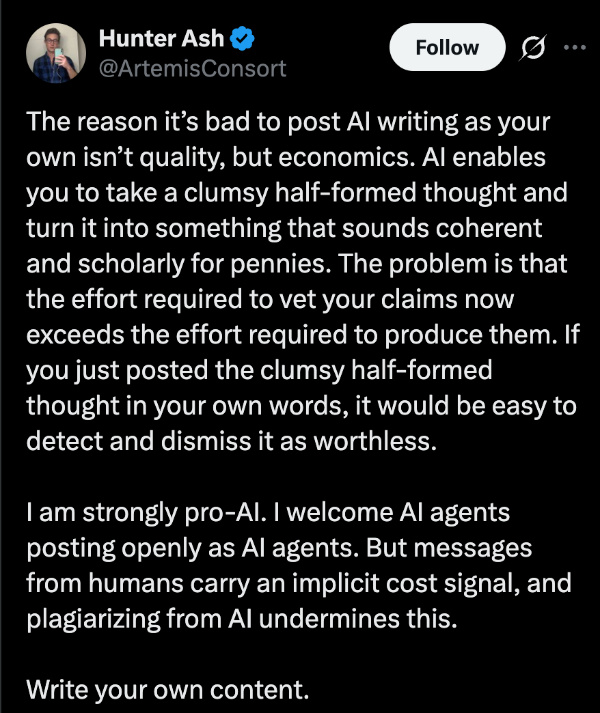 Reactions from users.