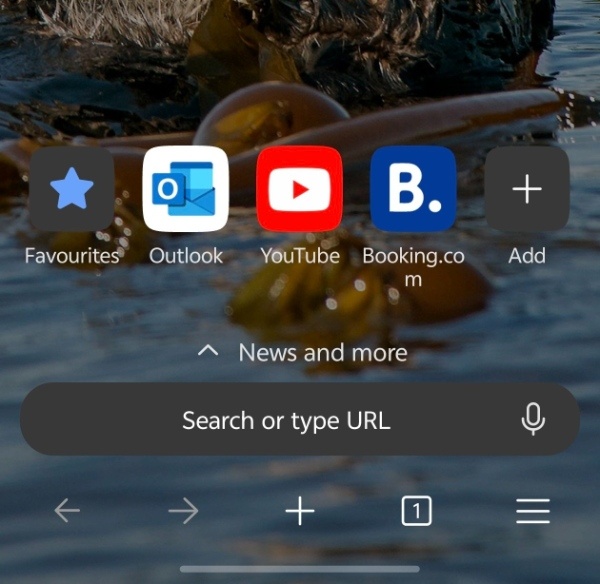 After turning off.