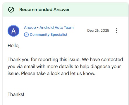 Android-Auto-freezing-after-Honor-Magic-OS-10-update-feedback