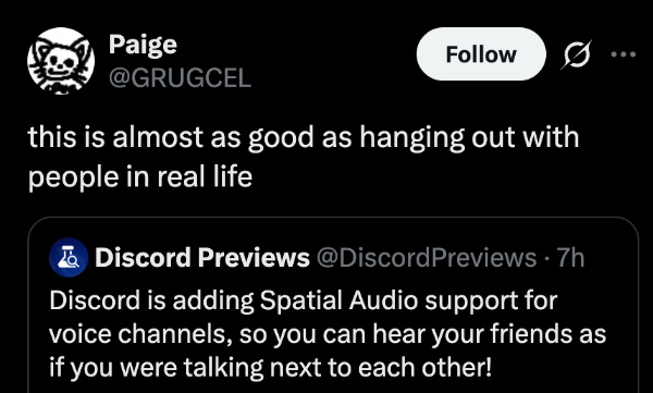 User reactions to the feature.