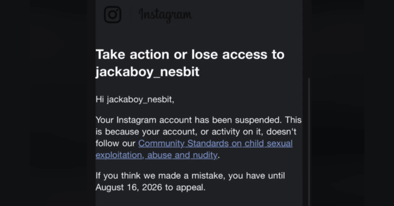 Instagram ‘Action needed on your account’ suspension emails freak users out