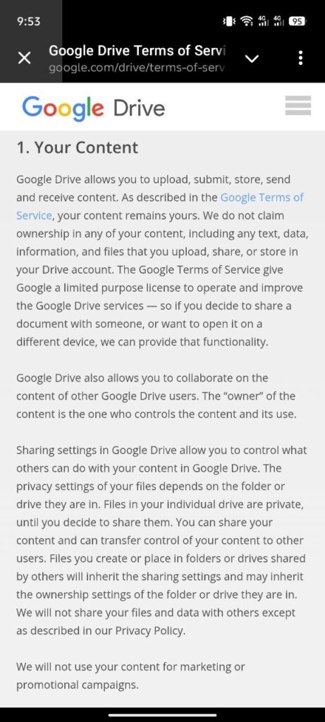 Google-Drive-terms-and-conditions
