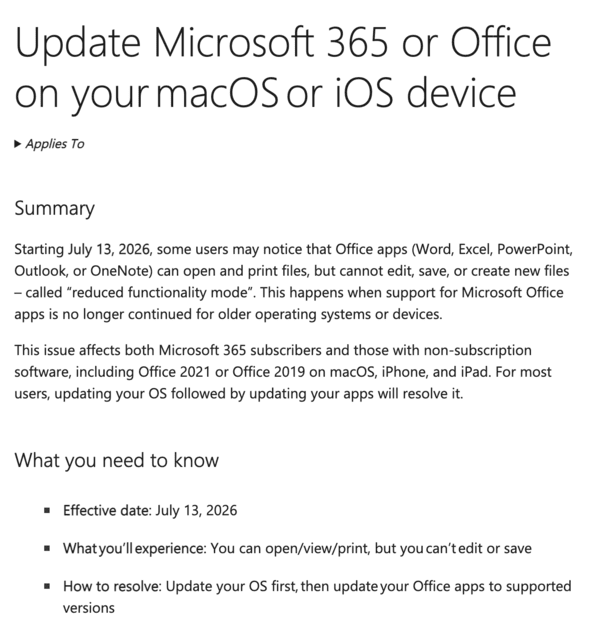 Microsoft official announcement.