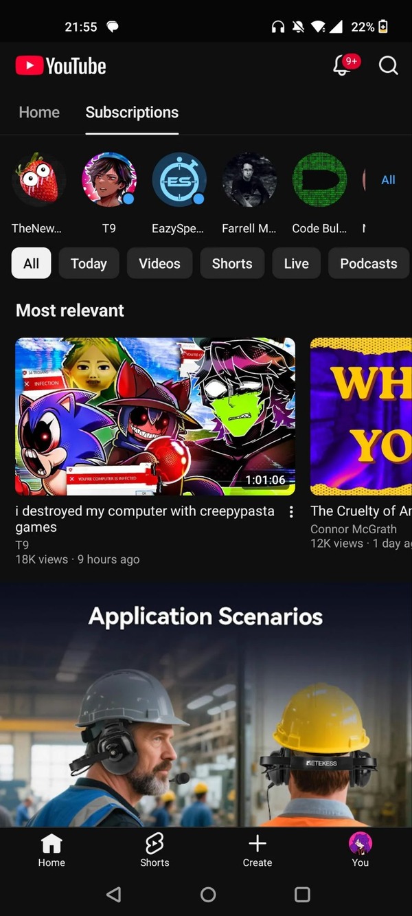 Nueva UI de YouTube