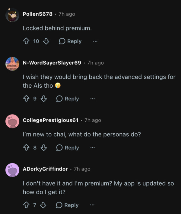 Comments.