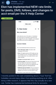 X has placed new daily post limits on unverified accounts