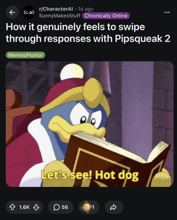 People dislike using Pipsqueak 2.