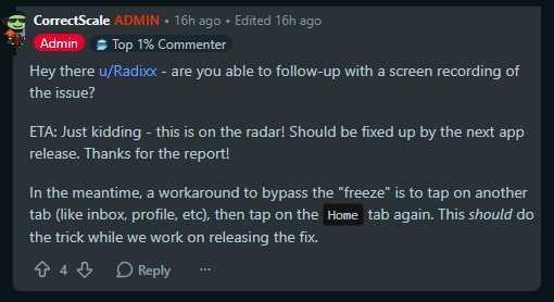 Reddit acknowledges new iPad app freezing issues after Liquid Glass UI ...