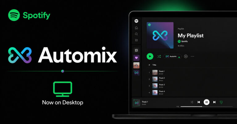 Spotify Automix feature finally starts rolling out on the desktop app
