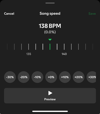 Spotify-testing-ability-to-change-song-speed-2