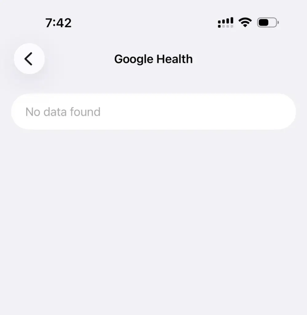 Sincronización de Fitbit con Apple Health en la aplicación Google Health - disponible más tarde en 2026