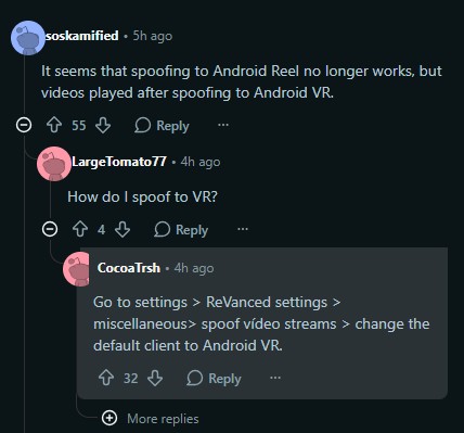 YouTube-Revanced-not-working