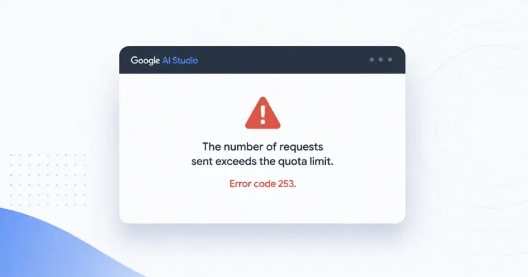 Widespread ‘Error 253’ quota bug is breaking Google Flow and AI Studio workspaces