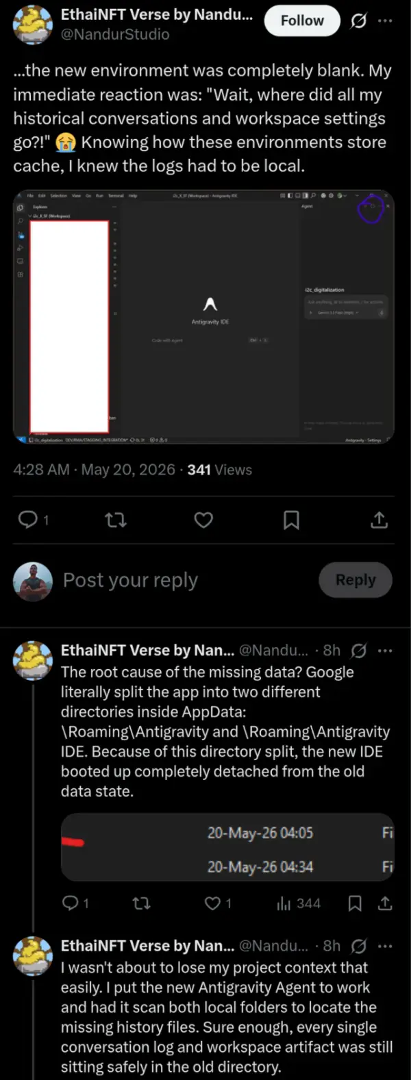 google-antigravity-data-gone-missing-workaround