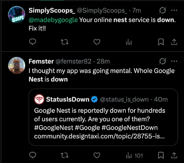 google-nest-down-reports-x