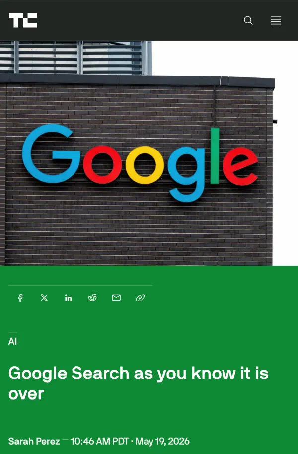 google-search-techcrunch-report