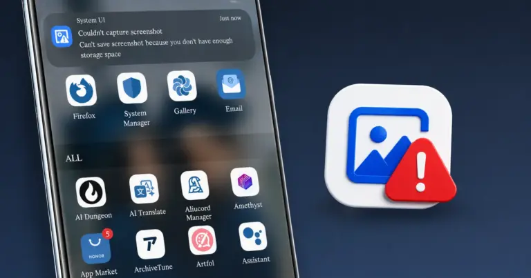 Honor users report ‘don’t have enough storage’ error when taking screenshots