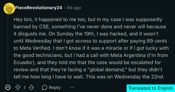 meta-support-alleged-response-to-user