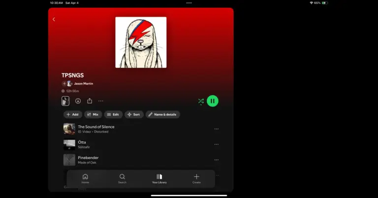 Spotify investigating blank ‘Now playing’ screen bug on iPads