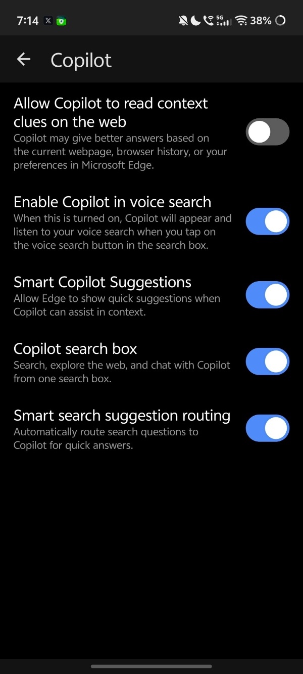 Copilot Android.