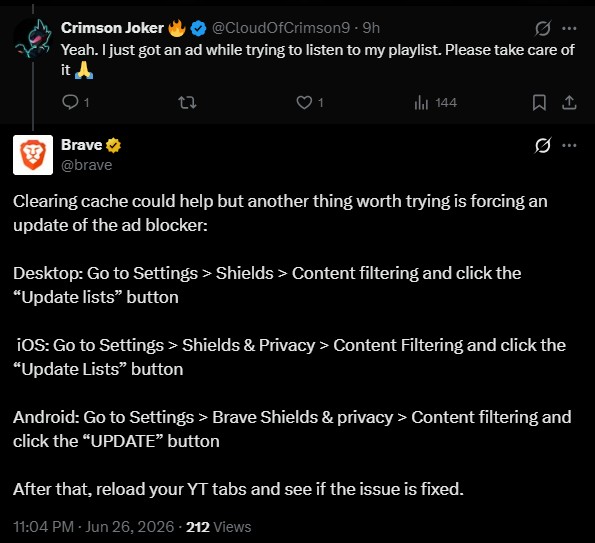 Brave-YouTube-ads-workaround