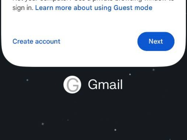 Gmail incognito.