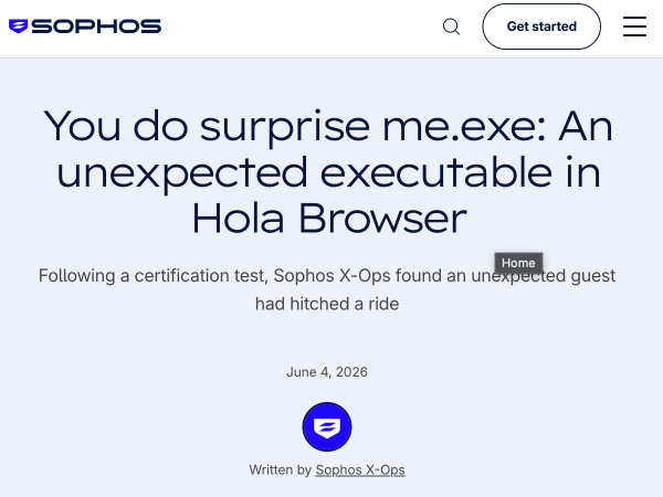 Hola security research.