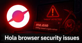 The Hola browser might have been mining crypto behind your back