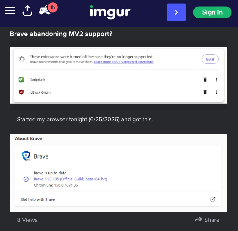 imgur complaints.