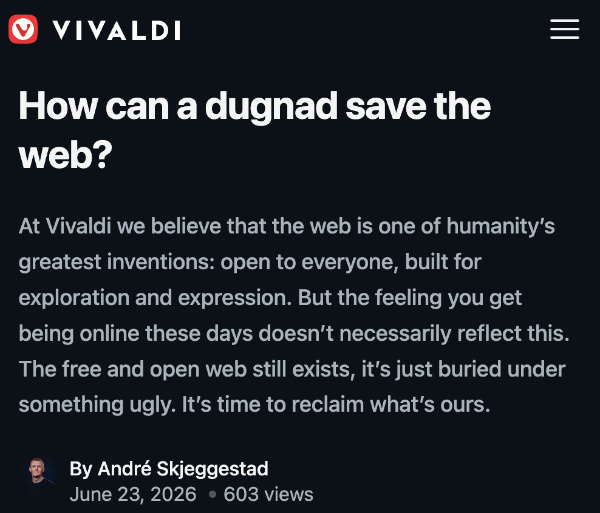 Vivaldi campaign.