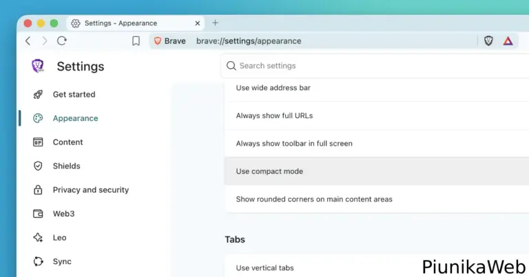 I think Brave’s Compact mode might be my favorite upcoming browser tweak
